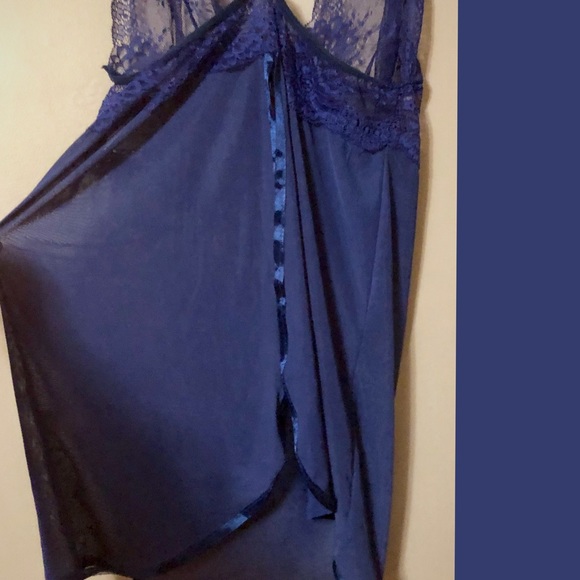 Deep Plunge Lace Empire Waist Babydoll NWT - Picture 5 of 5